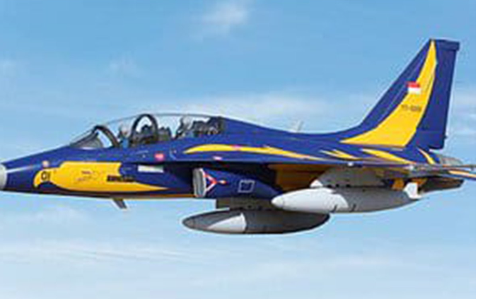 Ini Wujud Pesawat  Tempur T50i Golden Eagle yang Jatuh di Blora Jateng